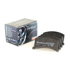 Колодки торм. ЗАЗ 1102 передние (к-т) (пр-во Intelli)