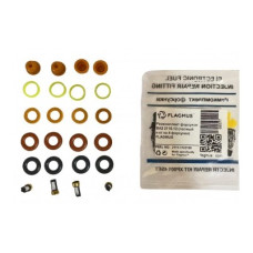 Кільце форсунки ущільнювальне ВАЗ 2111-12 (к-т 8шт) (вир-во Flagmus)